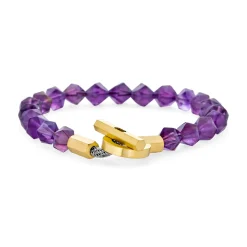 Purple Gem Beads