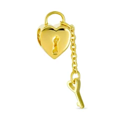 Heart Lock Charm