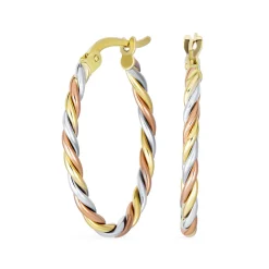 Tricolor Gold Twist
