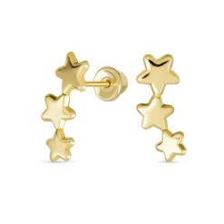 3 Stars Studs