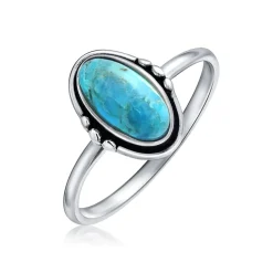 Oval Western Gemstone Ring
